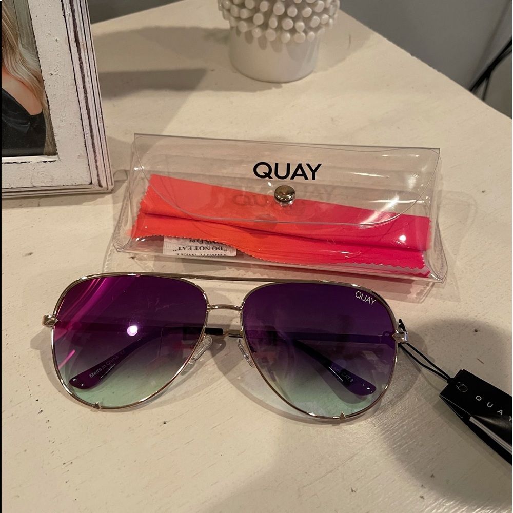 QUAY XL multicolored aviators